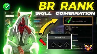 BR rank best character combination 2024 | Best character combination in Free Fire | Best combination