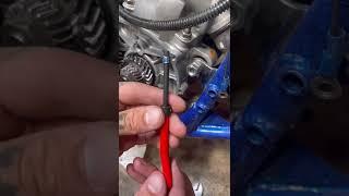 Helicoil - Banshee motor thread fix. Super easy