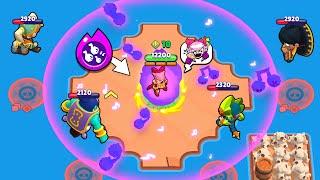 MOST INSANE MELODIE'S HYPERCHARGE WIPEOUT ALL BRAWLERS   Brawl Stars 2024 Funny Moments ep.1406