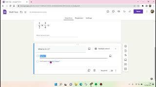 How to Create Multiple Choice Questions in Google Forms