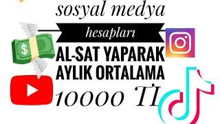 sadece hesap al-sat yaparak aylık ortalama 10000 TL Kazan videonun sonunu kaçırma!! #pasifgelir