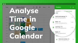 Track your time using Google Calendar