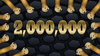 Slither.io PLUS | 2,000,000 MILLION *Score* | Thanks for 1K subscribers!