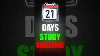 21 DAYS STUDY HARD CHALLENGE #class10 #shorts #study #studymotivation #boards #cbse #icse