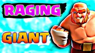 RAGING GIANT DECK CLASH ROYALE | RAGING GIANT CHALLENGE