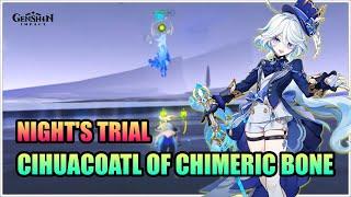 How Defeat "Cihuacoatl of Chimeric Bone", Night's Trial - Genshin Impact