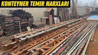 ️+998905569260 KONTEYNER TEMIR NARXLARI