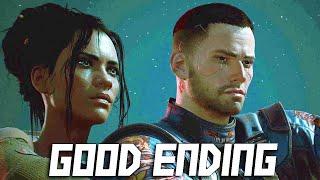 CYBERPUNK 2077 - Good Ending: V stays with Nomads (full ending)