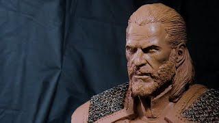 Sculpting Witcher Geralt in Monster Clay!