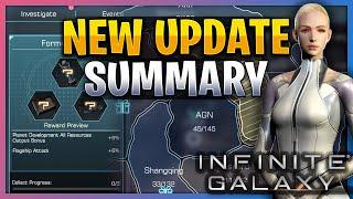 Infinite Galaxy: New Update Short Summary