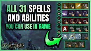 All 31 SPELLS and ABILITIES in Hogwarts Legacy (Explained)