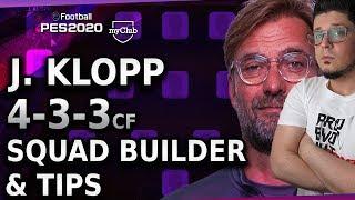 PES 2020 myClub Klopp 4-3-3 3CF Squad Builder Tips