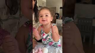 THE END  #mila #toddler #mom #donut #donutdecorating #girlmom #family #entrepreneur #babypov