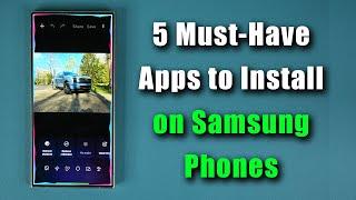 5 Apps You Must Install On Your Samsung Galaxy Smartphone! (100% FREE)