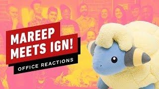 Mareep Meets IGN! Our Reactions to a $500 Life-Sized Pokemon