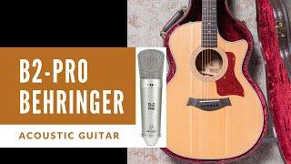 Behringer B-2 Pro | Taylor 414 ce | Recording Acoustic Guitar 