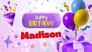 Happybirthday Madison#happybirthda #happybirthdaysong#birthday #happybithdaytoyou#happy#birthdaysong