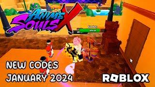 Roblox Anime Souls Simulator X -New Codes January 2024