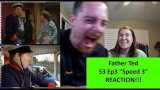 Americans React | FATHER TED | Speed 3 Season 3 Episode 3 | REACTION