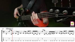 Guns N' Roses - Don't Cry -  Standard Tuning Bass Cover | Tabs & Sheet Music