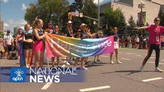 Capital Pride Parade activists defend statement on Gaza | APTN News