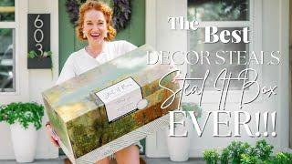 My Favorite Steal it Box Yet! Decor Steal's Steal it Box Fall 2023