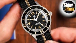 How?! - MOST AFFORDABLE and BETTER than Competition! - WatchDives 50F Blancpain Homage - Full Review