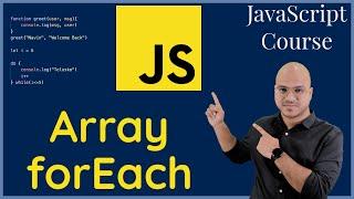 Array forEach Method in JavaScript