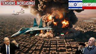 Silent Attack!! Mass Destruction of Iranian Air Force Territory by Israeli F-35 Fighter Jets