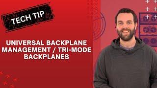 45Drives Tech Tip - Understanding Universal Backplane Management and Tri-Mode Backplanes