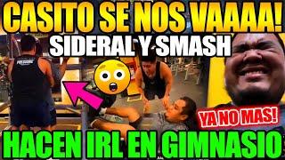 Casi se nos va!! Sideral entrena duramente a Smash en el Gimnasio, a Punto de darle un Inf4rto