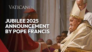 Vatican Jubilee 2025 Announcement by Pope Francis