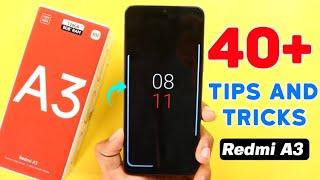 Redmi A3 Tips and Tricks || Redmi A3 40+ New Hidden Features in Hindi