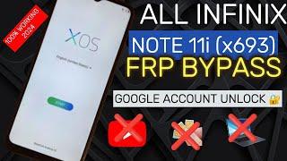All Infinix Note 11i (X693) FRP Bypass || Google Account Unlock || Latest Security || 2024