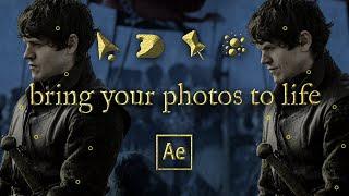 4 steps to animate your photos in after effects — 2.5D parallax animations