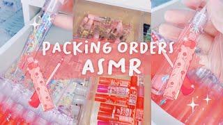 ASMR packing lipgloss | Tik tok |satisfying packing orders