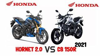 Honda Cb 150r Streetfire 2021 VS Hornet 2.0 | Comparison_Mileage_Top Speed_Price_BIKE INFORMER