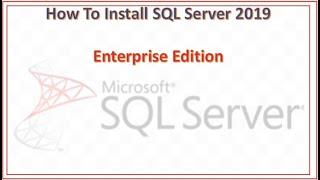 SQL Server 2019 Enterprise Edition Installation || How To Install SQl Server || Error Handle