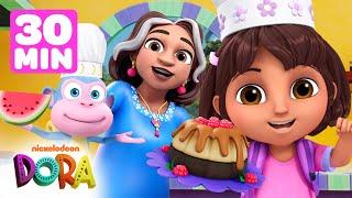 Dora and Boots Cook with Family!  30 Minutes | Dora & Friends