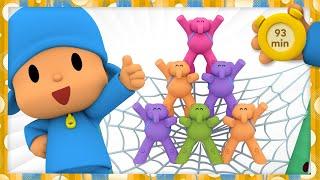 POCOYO AND NINA - Learn about elephants [93 minutes] |ANIMATED CARTOON for Children | FULL episodes