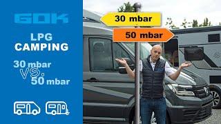 30 / 50 mbar im CAMPINGfahrzeug – Klarheit dank Antworten und TIPPS von GOK