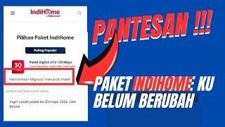 Cara benar merubah paket wifi indihome