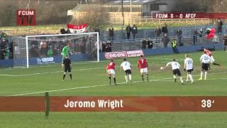 FCUM vs AFC Fylde - FA Trophy - Highlights - 24/01/15