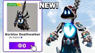 GO! Get The FREE KORBLOX DEATHWALKER In Roblox TODAY!  