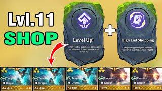 0.1% Chance Lvl.11 Shop! = Free 3 Star 8 cost | TFT SET 7.5