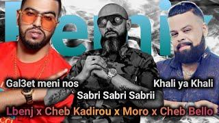 Moro x Lbenj x Cheb Bello x Cheb Kadirou - Gal3et mni nos l khali ya khali l sabri Remix 2024
