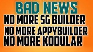 No More Appybuilder Sg builder And kodular Of Topic