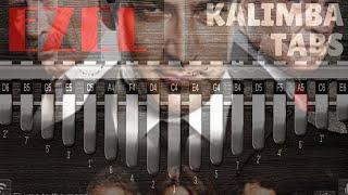 EZEL | kalimba TABS | ايزل | نوتات كاليمبا