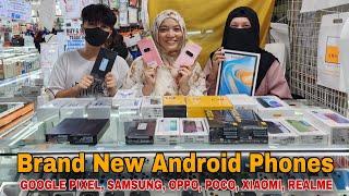 GOOGLE PIXEL, SAMSUNG, XIAOMI, POCO, REALME, OPPO Brand New Android Phones