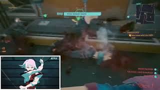 Lucy's monowire attack in cyberpunk 2077